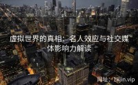 虚拟世界的真相：名人效应与社交媒体影响力解读