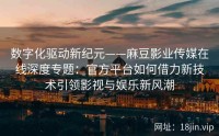数字化驱动新纪元——麻豆影业传媒在线深度专题：官方平台如何借力新技术引领影视与娱乐新风潮