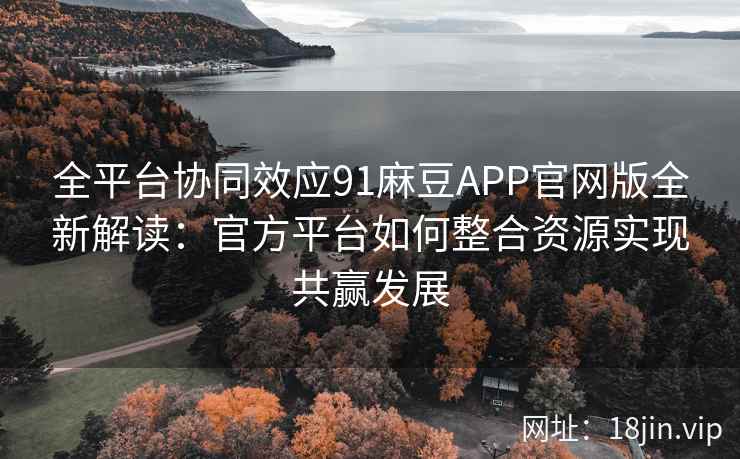 全平台协同效应91麻豆APP官网版全新解读：官方平台如何整合资源实现共赢发展